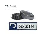 Delux Genuine 32214 Single Row Taper Roller Bearing, Inside Bore Dia 70 mm, Outside Dia 125 mm, Width 33.25 mm