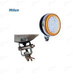 Hilux Genuine LED Plough LAMP 12V With DRL & Yellow Ring With 4.5" (100mm) Frame Dia
