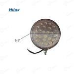 Hilux Genuine LED Plough LAMP 12V With DRL & Yellow Ring With 5.5" (142mm) Frame Dia, 24 LED