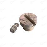 बास्केट मॉडल थ्रेशर माइल्ड स्टील कैम गुल्ला 4" बोल्ट के साथ