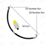 अंतर गियर बॉक्स ओयल रिफिल होज पाइप रेन फोर्स बास्केट मॉडल थ्रेशर के कंटेनर के साथ