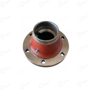 Mahindra NST Tractor Front Wheel Hub, 25877-1988 Bearing Size, 6 Hole With Hub Cap, CNC Finish