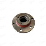 Mahindra NST Tractor Front Wheel Hub, 25877-1988 Bearing Size, 6 Hole With Hub Cap, CNC Finish