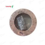 टैफे असली 9" इंच ब्रेक लाइनर मैसी 241, 1035, 245 ट्रैक्टर के लिए | दोनों ब्रेक के लिए 2 सेट | फार्मट्रैक ट्रैक्टरों में आम