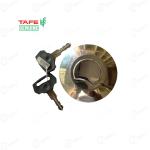 मैसी ट्रैक्टर टैफ़ असली ईंधन टैंक कैप असेंबली, 1035, 241, 245 DI सिरीज़ मॉडल के लिए, चाबी जोड़ी के साथ