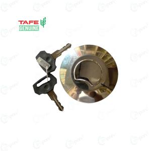 मैसी ट्रैक्टर टैफ़ असली ईंधन टैंक कैप असेंबली, 1035, 241, 245 DI सिरीज़ मॉडल के लिए, चाबी जोड़ी के साथ