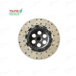 Massey Tractor Tafe Genuine 12" Rigid Clutch Plate With Raised Surface Disc Assembly, White Facing Type, (4244546M91 Common)