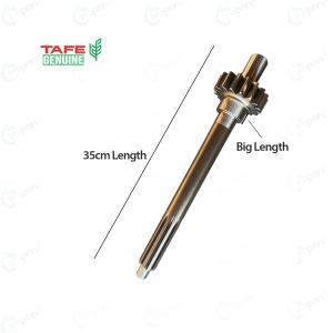 Massey Tractor Tafe Genuine 10x17 Teeth Top Input Shaft, 35cm Length, Straight Teeth Shape With Small And Big Groove