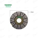 Swaraj Genuine 735 Tractor Brake Liner Disc Assembly, 6.5 Inch Size, Pack Of 2 For One Wheel  | Pack Of 4 For Both Wheel