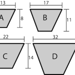 "बी" सीरीज "वी" शेप बेल्ट हडम्बा थ्रेशर चलना पुली बोल्ट के साथ