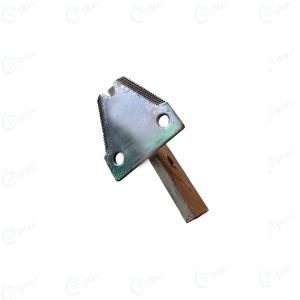 Reinforce Conveyor Thresher P885, Welded Cutting Blades (3" x 4mm blades)