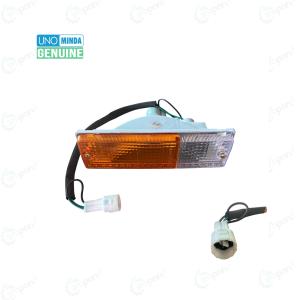 Massey 241 245 7250 NM Minda - Tafe Genuine Front Fender Lamp Assembly New Coupler With Guard
