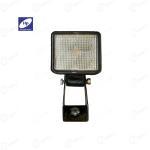 बैकहो लोडर HP असली वर्क लैंप स्क्वायर (नया मॉडल) 4-LED (12V/24V) के साथ