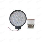 ट्रैक्टर थ्रेशर माल्टीपर्पस एलईडी लाइट, 12V हाई-ग्लो, गोल 22 SMD - स्क्वायर 25 SMD, नायलॉन बॉडी