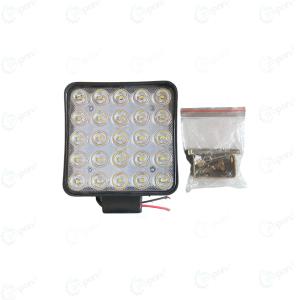 ट्रैक्टर थ्रेशर माल्टीपर्पस एलईडी लाइट, 12V हाई-ग्लो, गोल 22 SMD - स्क्वायर 25 SMD, नायलॉन बॉडी