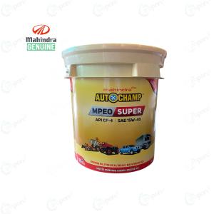 Mahindra Tractor Genuine Auto Champ 15W-40 Engine Oil Bucket | 7.5 Liter