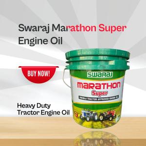 Swaraj Marathon Super Tractor Genuine Engine Oil For All Swaraj Tractor | 8.5 Litre Pack