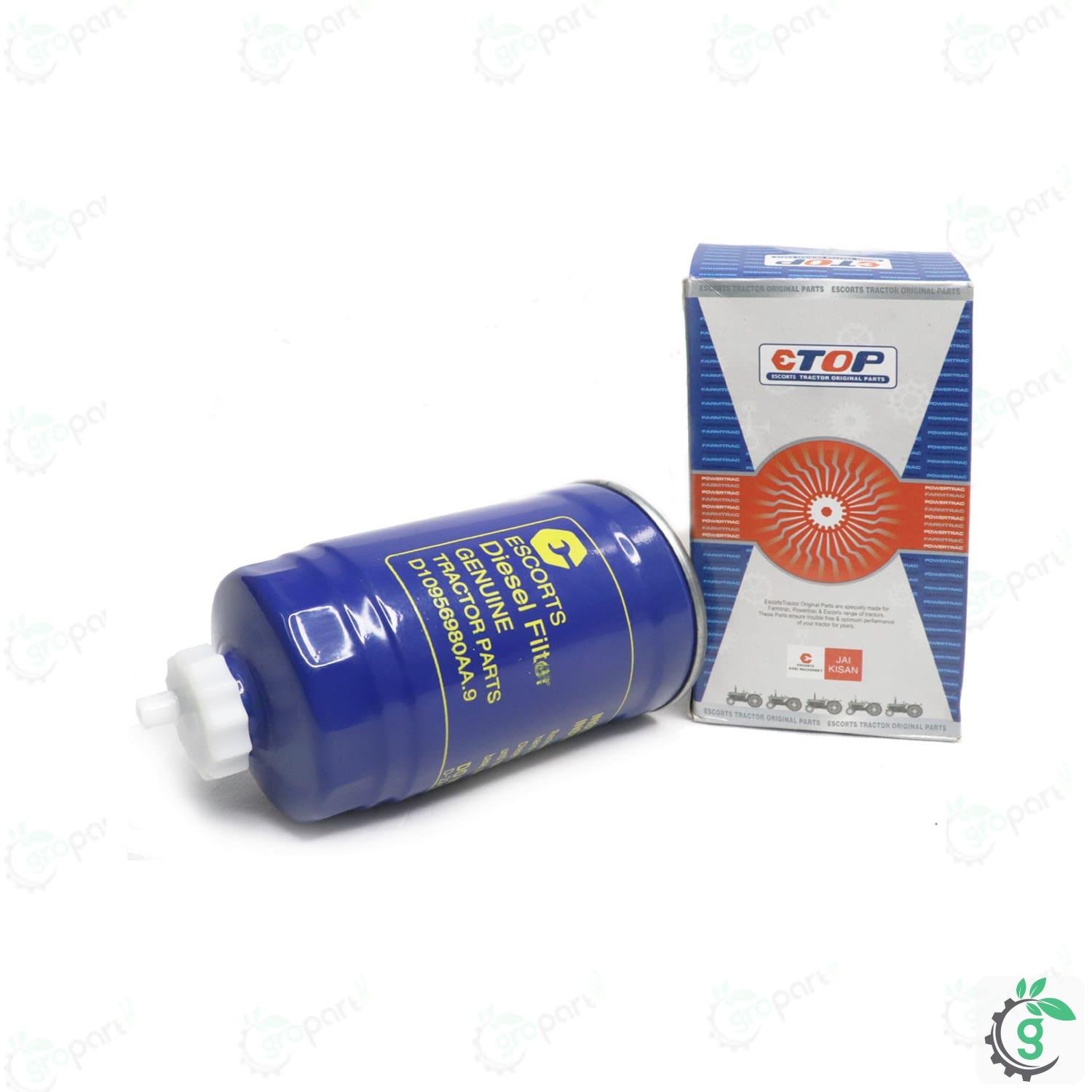 Farmtrac Tractor E-Kubota Genuine Diesel Filter SIngle for New Model (Goti Wala)