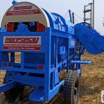 P-80 Reinforce Punjab Paddy Multicrop Side Tokri Thresher