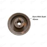 Bhoor Thresher 4X4, 4X6 Thresher Challna Main Pulley, 8"x9" 2C Joint Pulley