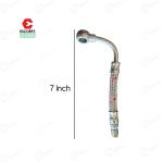 Farmtrac Tractor Genuine Fuel Tank To Water Separator Hose Pipe, 7 Inch Length