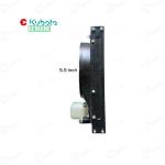 फार्मट्रैक 45 E-कुबोटा असली का असली एल्युमिनियम रेडिएटर और श्राउड असेंबली, बोतल के साथ