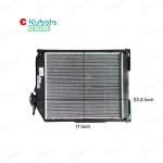 फार्मट्रैक 45 E-कुबोटा असली का असली एल्युमिनियम रेडिएटर और श्राउड असेंबली, बोतल के साथ