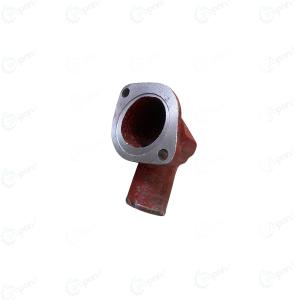 Ford / Farmtrac Tractor Water Pump Elbow (Cast Iron) With Paper Gasket