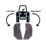 टैफे असली स्टेबलाइजर ब्रैकेट बाईं ओर दाईं ओर सेट नियमित मॉडल ट्रैक्टरों के लिए