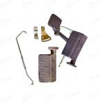 Massey Ferguson Tractor Foot And Hand Accelerator Pedal Throttle Kit Set Right Side With Foot Rest Pedal Of Left Side