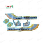Tafe Genuine Massey 241 DI Maha Shakti 'J' Series Model Body Sticker | Left - Right Set
