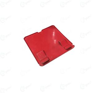 Massey Tractor Fuel Filler Cap Bonnet Cover, Metal Type, Red Colour