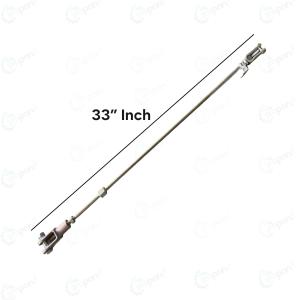 Massey 241 Tractor Brake Rod, Long Type 35" Inch  - Short Type 33" Inch, Fixed To Fixed