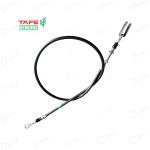 Massey Tractor Tafe Genuine Hand Brake Cable Assembly, Clutch Side, Short Type | 49" Inch Length