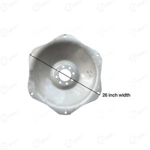 Massey Tractor OM Rear Wheel Disc, 20.400 KG Weight, 8 Hole Tawa, Heavy Duty and Heavy Load