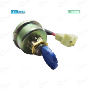 New Holland Tractor Ignition Starting Switch Uno Minda Genuine Wire Type Switch 5 Pin, 24 Number Nut, For Old Model Tractor