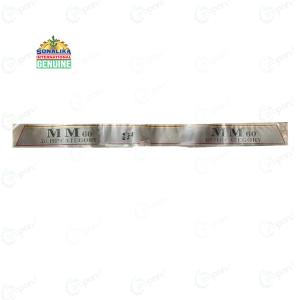 Sonalika Genuine DI 60 3 Cylinder OM Tractor Metalic Plate Body Sticker, MM60, 50HP