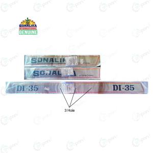 Sonalika Genuine Metallic Plate DI35 3 Cyl Tractor Body Sticker