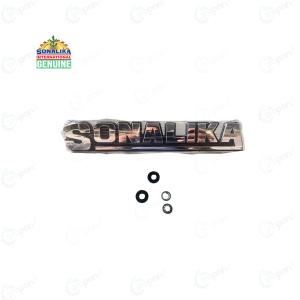 Sonalika Genuine Front Grill Brand Logo, Small Type, Chrome Finish, For Tiger Model