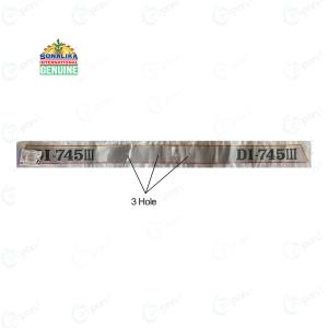 Sonalika Genuine Metallic Plate 745 3rd Tractor Metal Body Sticker (Model Name Sticker)