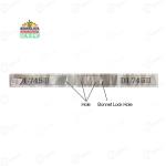 Sonalika Genuine Sikander 745 3rd Model Metalic Plate Body Sticker (Model Name Sticker)