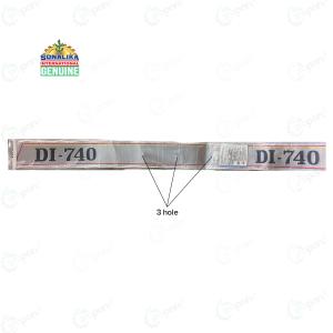Sonalika Genuine DI-740 Model Metalic Front Hood Plate Body Sticker (Model Name Sticker)