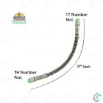 सोनालिका ट्रैक्टर पावर स्टीयरिंग पाइप, STG यूनिट सिलेंडर (बाएं से दाएं), 17 इंच | 17x19 नंबर नट